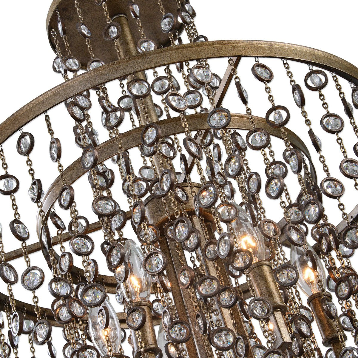 UTTERMOST  21288  VALKA 6 LT. CHANDELIER