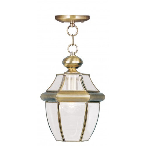LIVEX LIGHTING  2152-01  Monterey  Outdoor Pendant Lantern