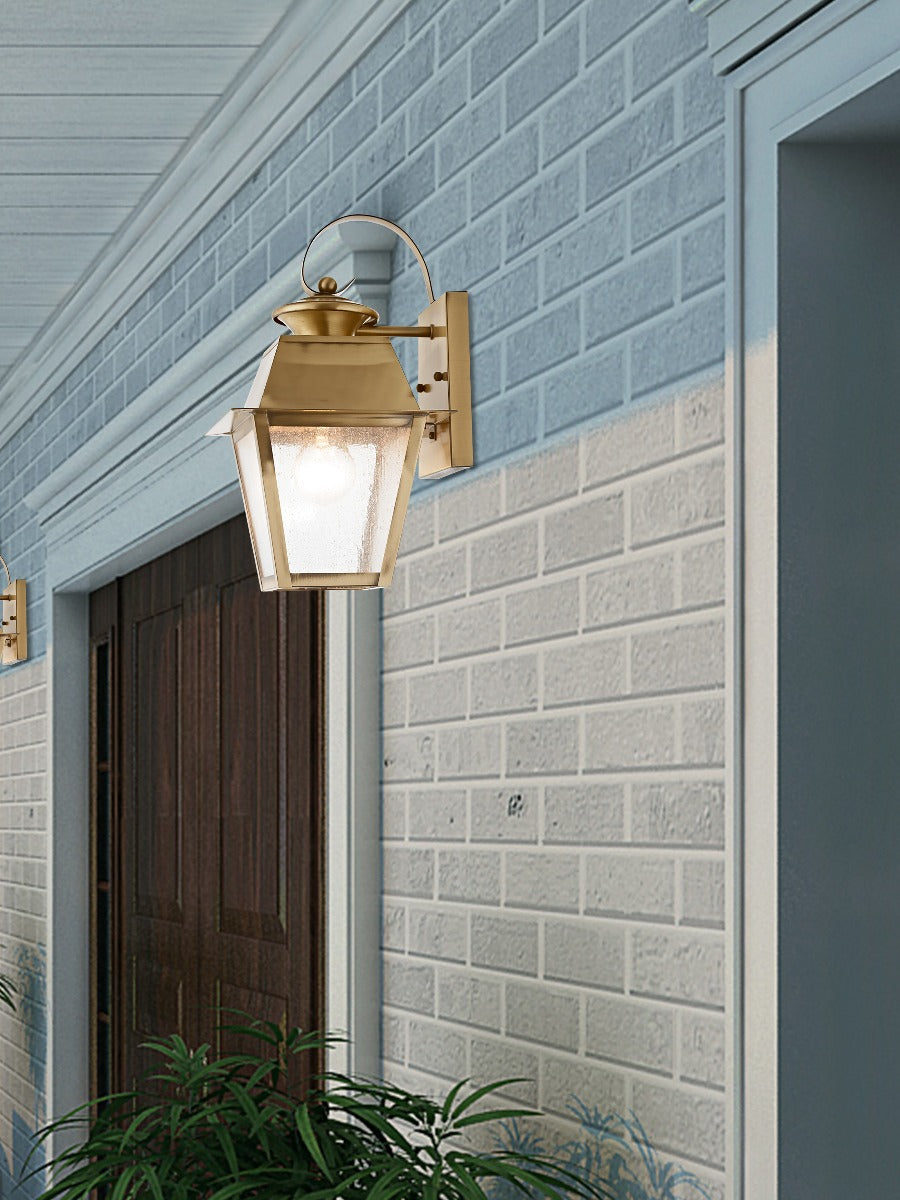 LIVEX LIGHTING  2162-01  Mansfield  Wall Lantern