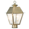 LIVEX LIGHTING  2166-01  Mansfield  Post Top Lantern