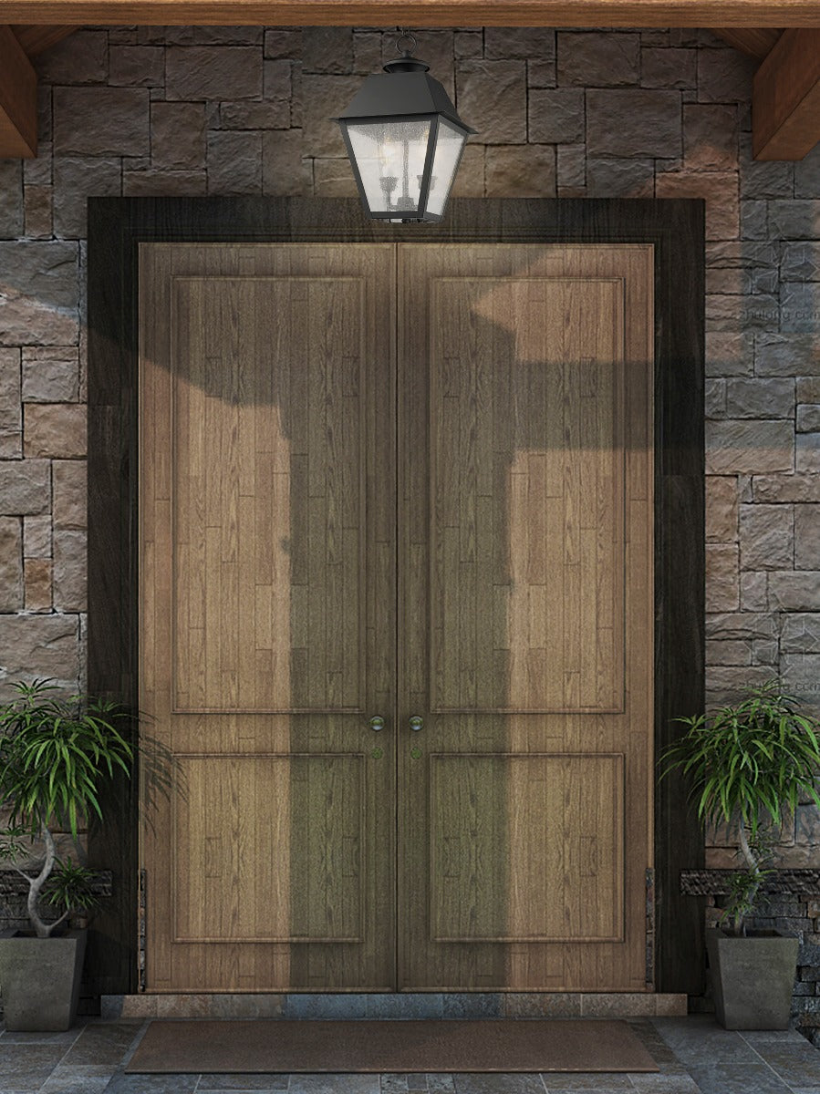LIVEX LIGHTING  2167-04  Mansfield  Outdoor Pendant Lantern
