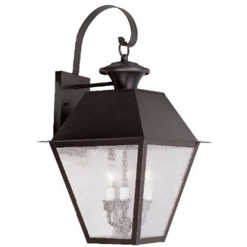 LIVEX LIGHTING  2168-07  Mansfield  Wall Lantern/Wall Sconce