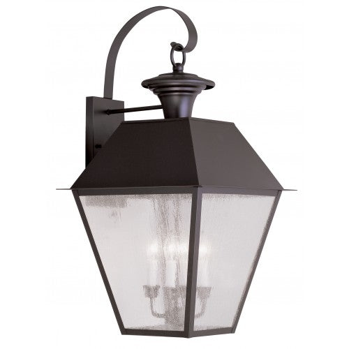 LIVEX LIGHTING  2172-07  Mansfield  Wall Lantern/Wall Sconce