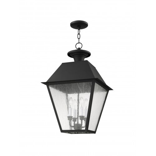 LIVEX LIGHTING  2174-04  Mansfield  Outdoor Pendant Lantern