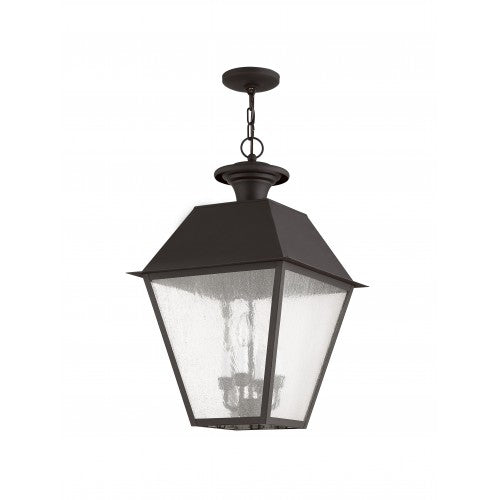 LIVEX LIGHTING  2174-07  Mansfield  Outdoor Pendant Lantern