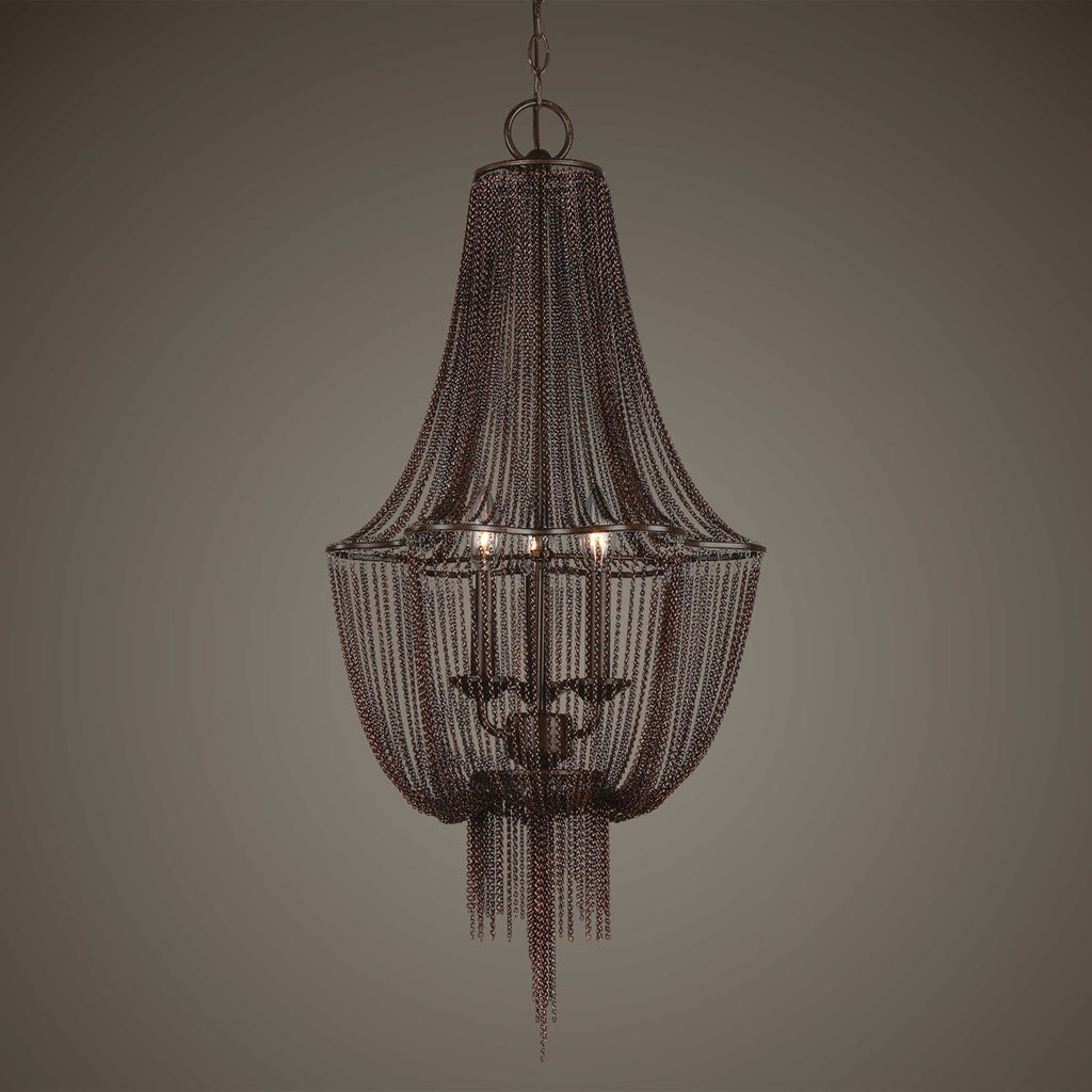 UTTERMOST  21998  LEZZENO 3 LT CHANDELIER