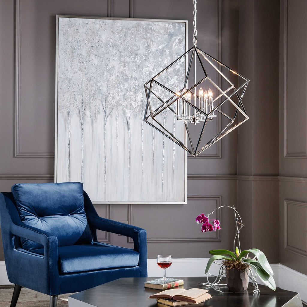 UTTERMOST  22122  EUCLID 6 LT. PENDANT