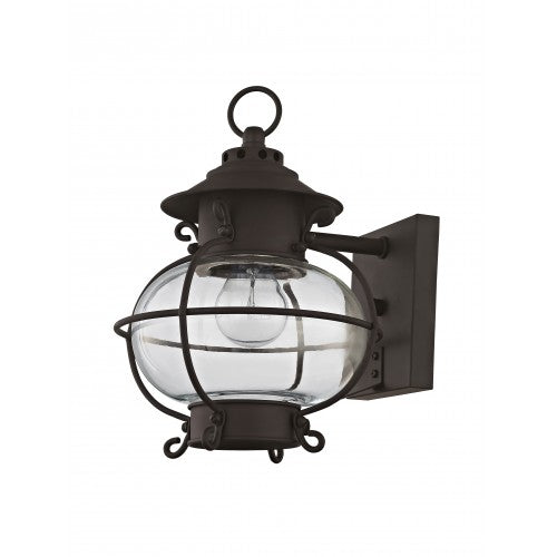 LIVEX LIGHTING  2221-07  Harbor  Wall Lantern/Wall Sconce