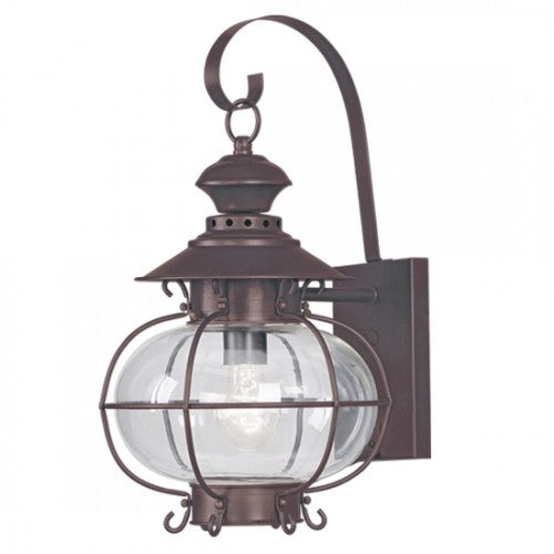 LIVEX LIGHTING  2222-07  Harbor  Wall Lantern/Wall Sconce