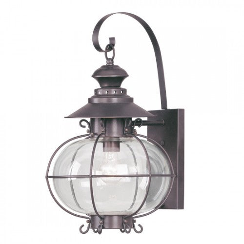 LIVEX LIGHTING  2223-07  Harbor  Wall Lantern/Wall Sconce