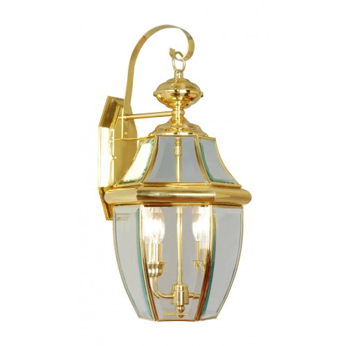 LIVEX LIGHTING  2251-02  Monterey  Wall Lantern/Wall Sconce
