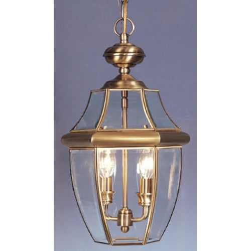 LIVEX LIGHTING  2255-01  Monterey  Outdoor Pendant Lantern