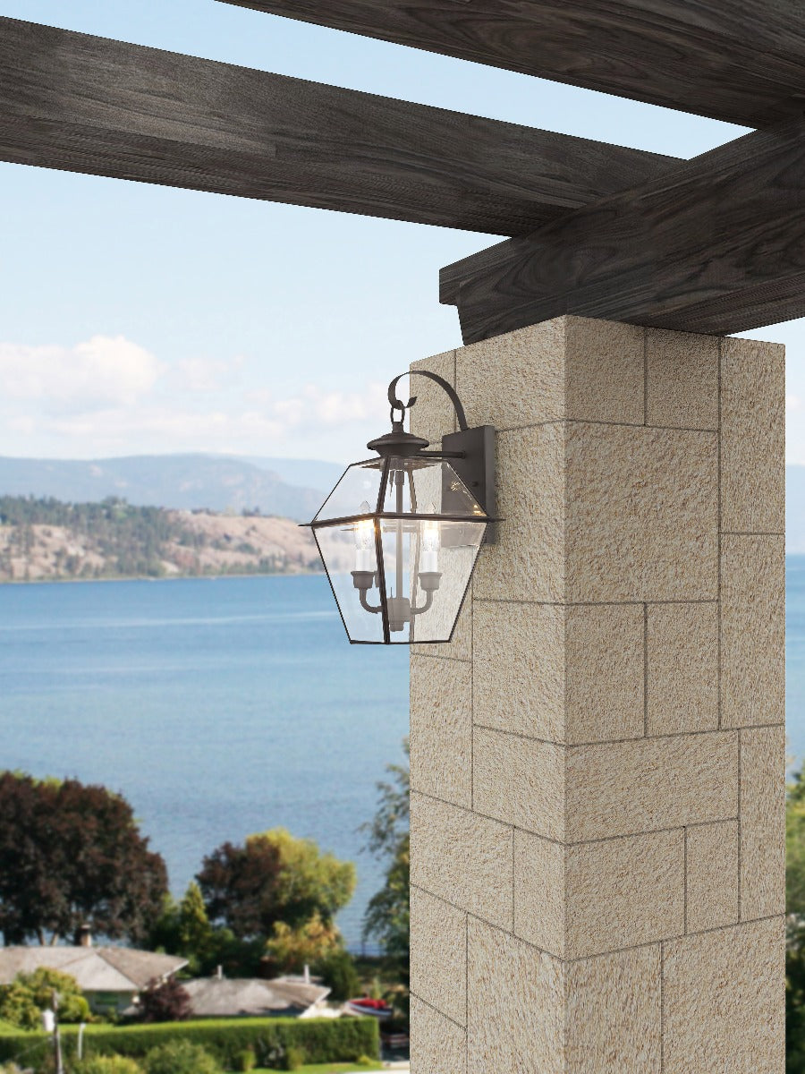 LIVEX LIGHTING  2281-07  Westover  Wall Lantern/Wall Sconce