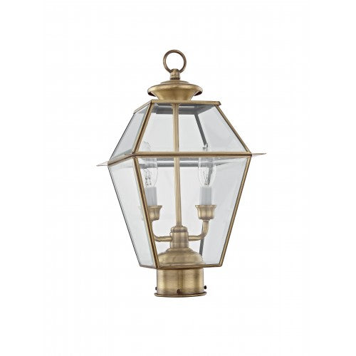 LIVEX LIGHTING  2284-01 Westover  Outdoor Post Head