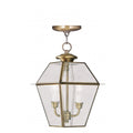 LIVEX LIGHTING  2285-01  Westover  Outdoor Pendant Lantern