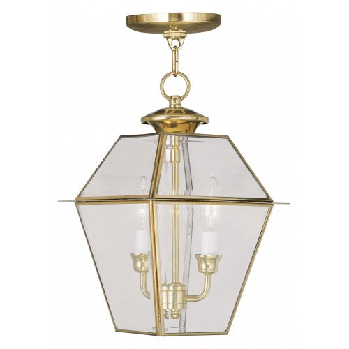 LIVEX LIGHTING  2285-02  Westover  Outdoor Pendant Lantern