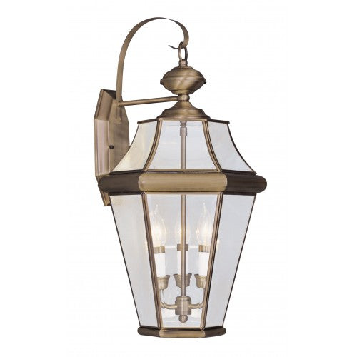 LIVEX LIGHTING  2361-01  Georgetown  Wall Lantern/Wall Sconce