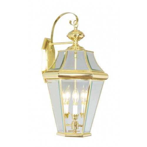 LIVEX LIGHTING  2361-02  Georgetown  Wall Lantern/Wall Sconce