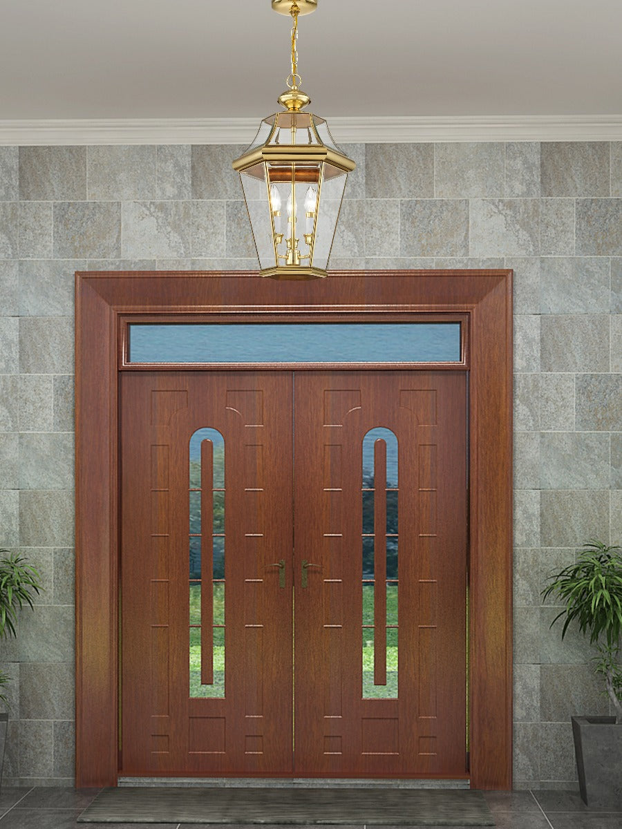 LIVEX LIGHTING  2365-02  Georgetown  Outdoor Pendant Lantern