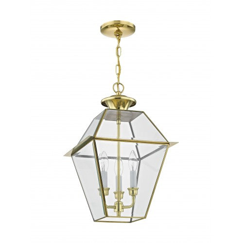 LIVEX LIGHTING  2385-02  Westover  Outdoor Pendant Lantern