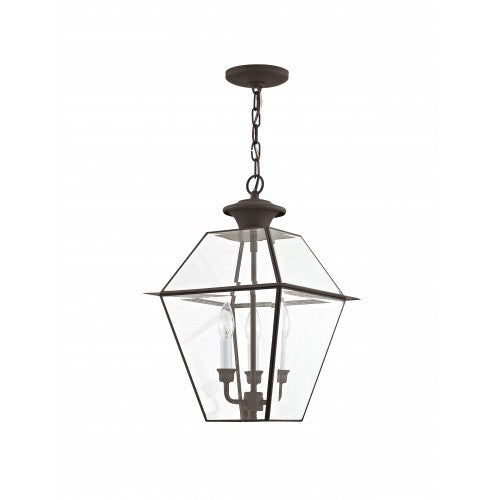 LIVEX LIGHTING  2385-07   Westover  Outdoor Pendant Lantern
