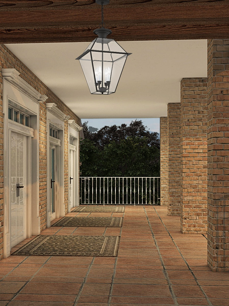 LIVEX LIGHTING  2387-04  Westover  Outdoor Pendant Lantern