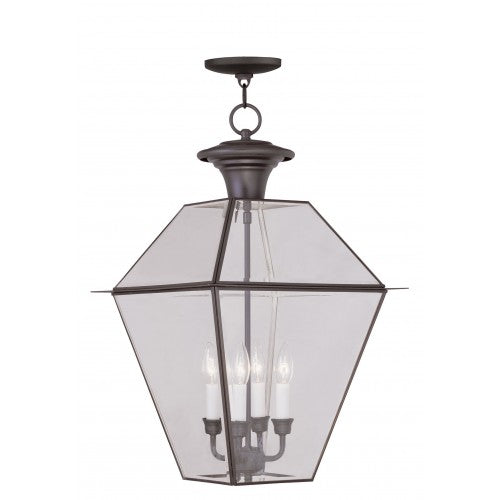 LIVEX LIGHTING  2387-07  Westover  Outdoor Pendant Lantern