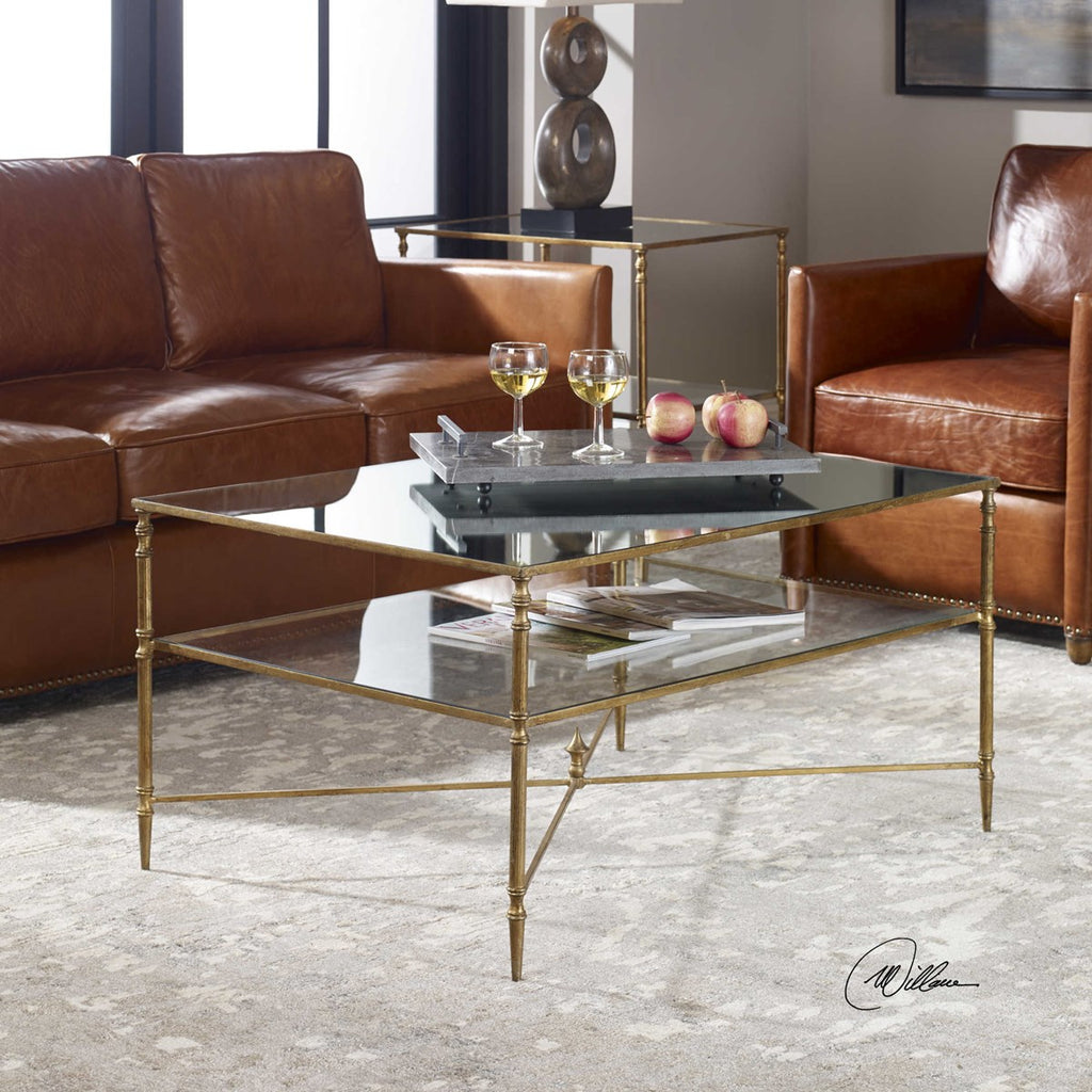 UTTERMOST  24276  HENZLER COFFEE TABLE