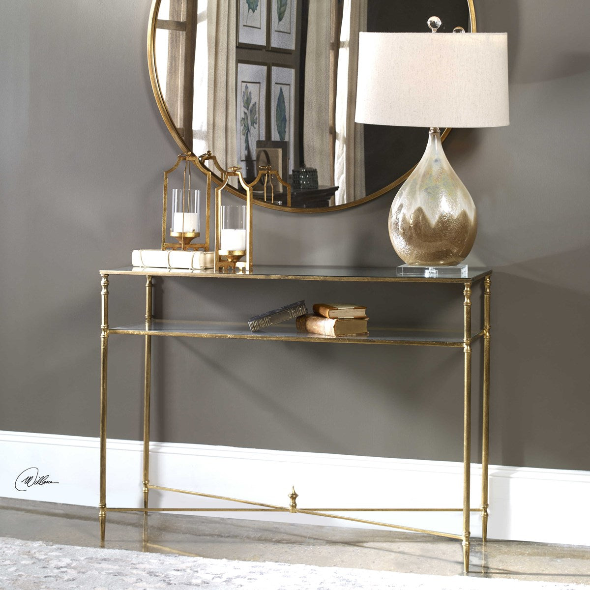 UTTERMOST  24278  HENZLER CONSOLE TABLE