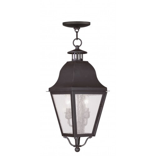LIVEX LIGHTING  2546-07  Amwell  Outdoor Pendant Lantern