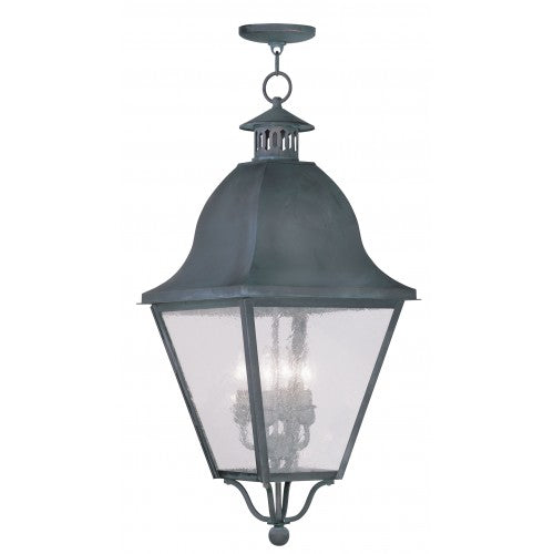LIVEX LIGHTING  2547-61  Amwell  Outdoor Pendant Lantern