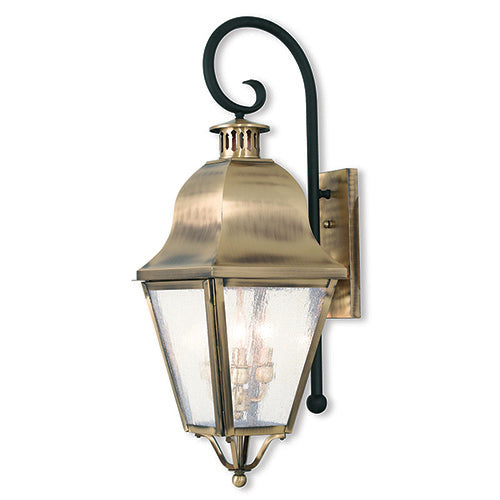 LIVEX LIGHTING  2555-01  Amwell  Wall Lantern