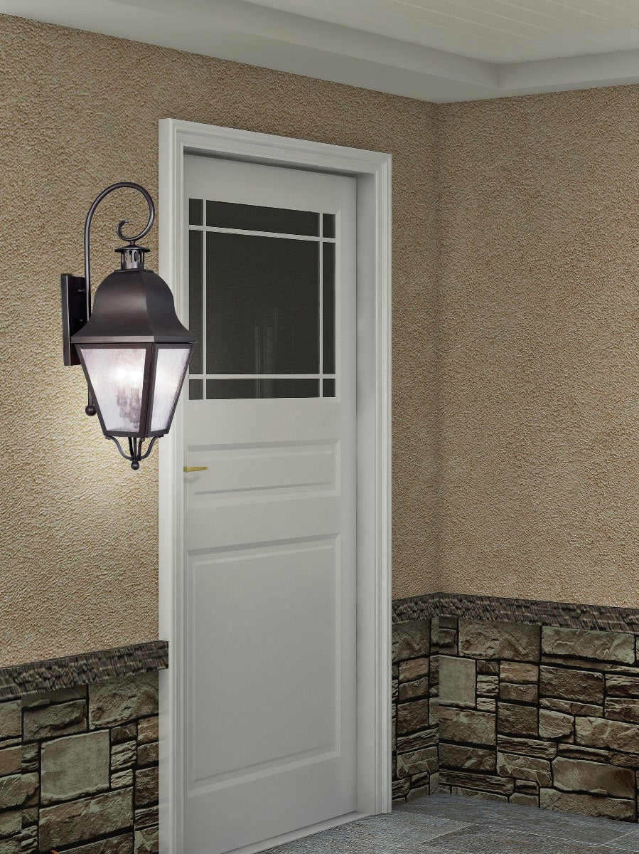 LIVEX LIGHTING  2555-07  Amwell  Wall Lantern