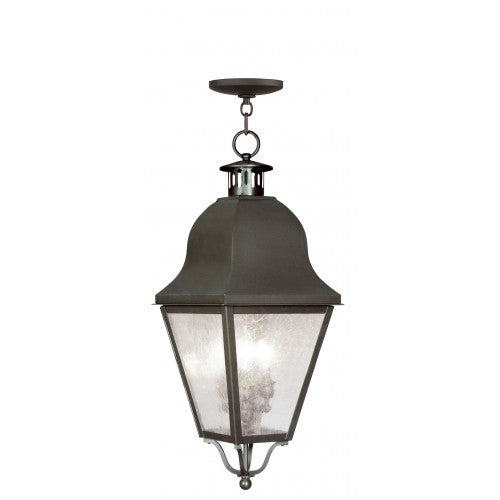 LIVEX LIGHTING  2557-07  Amwell  Outdoor Pendant Lantern
