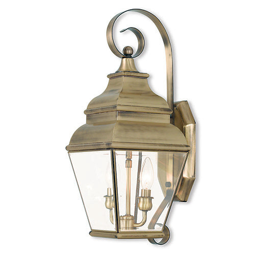 LIVEX LIGHTING  2591-01  Exeter  Wall Lantern