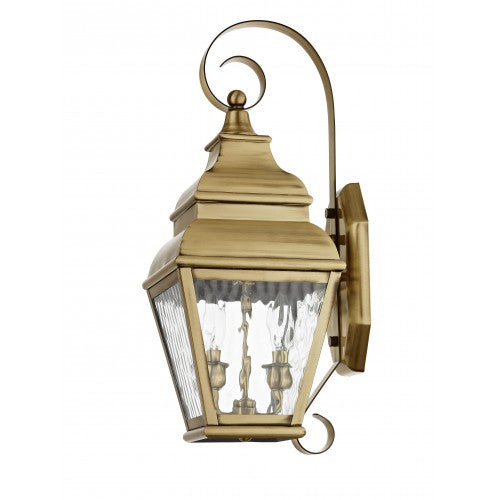 LIVEX LIGHTING  2602-01 Exeter  Wall Lantern