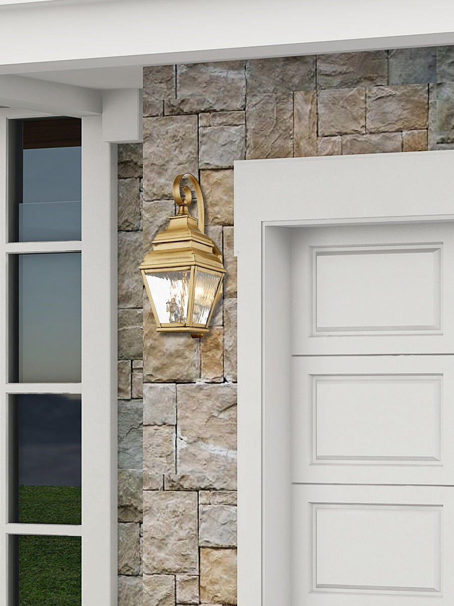 LIVEX LIGHTING  2602-01 Exeter  Wall Lantern