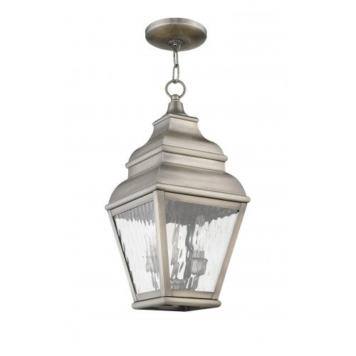 LIVEX LIGHTING  2604-29  Exeter  Outdoor Pendant Lantern