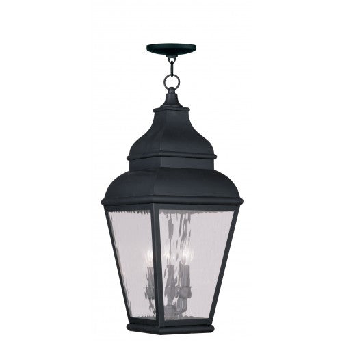 LIVEX LIGHTING  2610-04  Exeter  Outdoor Pendant Lantern