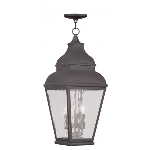 LIVEX LIGHTING  2610-07  Exeter  Outdoor Pendant Lantern