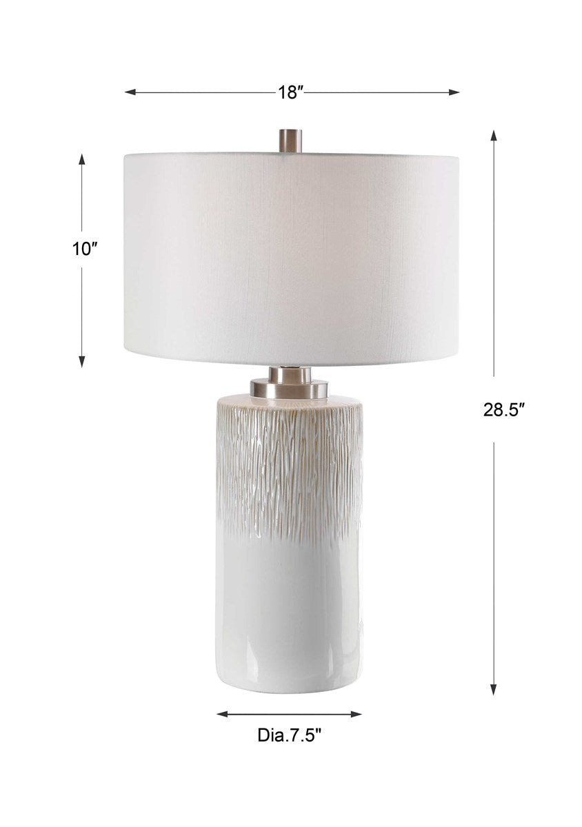 UTTERMOST  26354-1  GEORGIOS CYLINDER TABLE LAMP