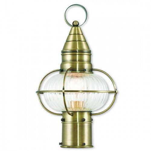 LIVEX LIGHTING  27002-01  Newburyport  Post Top Lantern