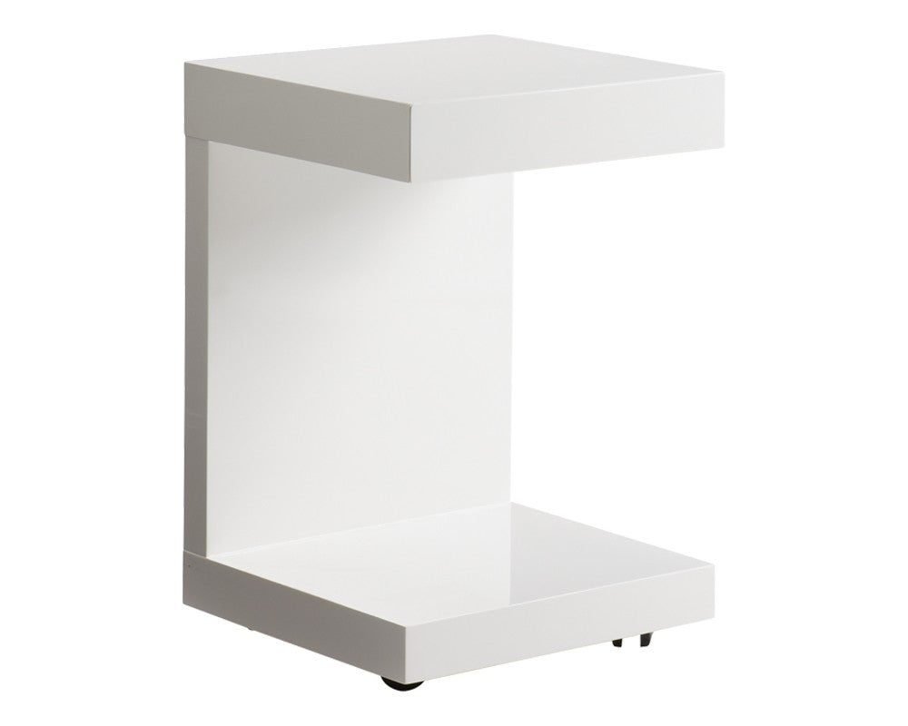 SUNPAN  36556  BACHELOR TV TABLE  White