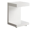 SUNPAN  36556  BACHELOR TV TABLE  White