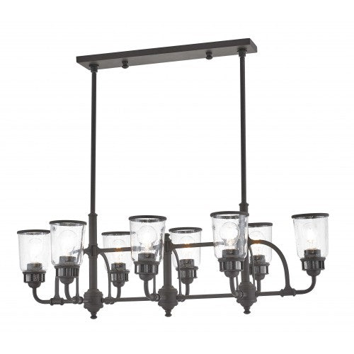 LIVEX LIGHTING  40028-07  Lawrenceville  Linear Chandelier