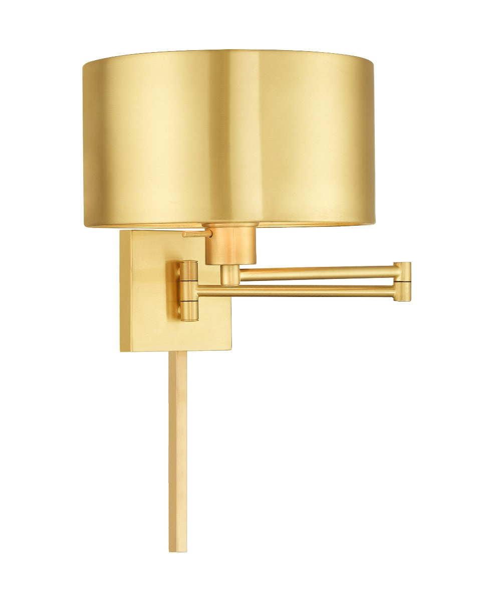 LIVEX LIGHTING  40034-12  Swing Arm Wall Lamp