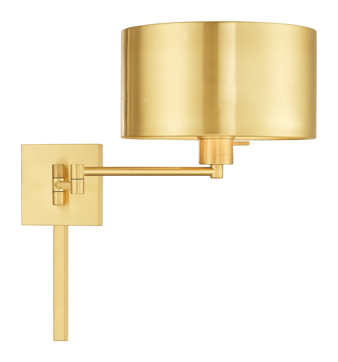 LIVEX LIGHTING  40034-12  Swing Arm Wall Lamp