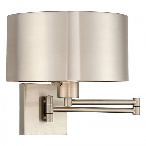 LIVEX LIGHTING  40034-91  Swing Arm Wall Lamp