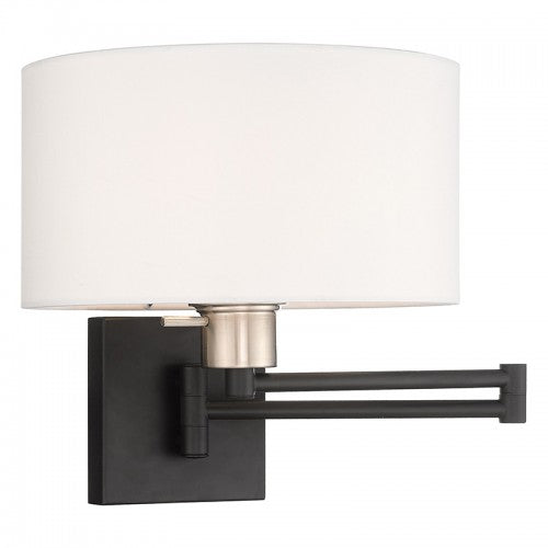 LIVEX LIGHTING  40036-04   Swing Arm Wall Lamp