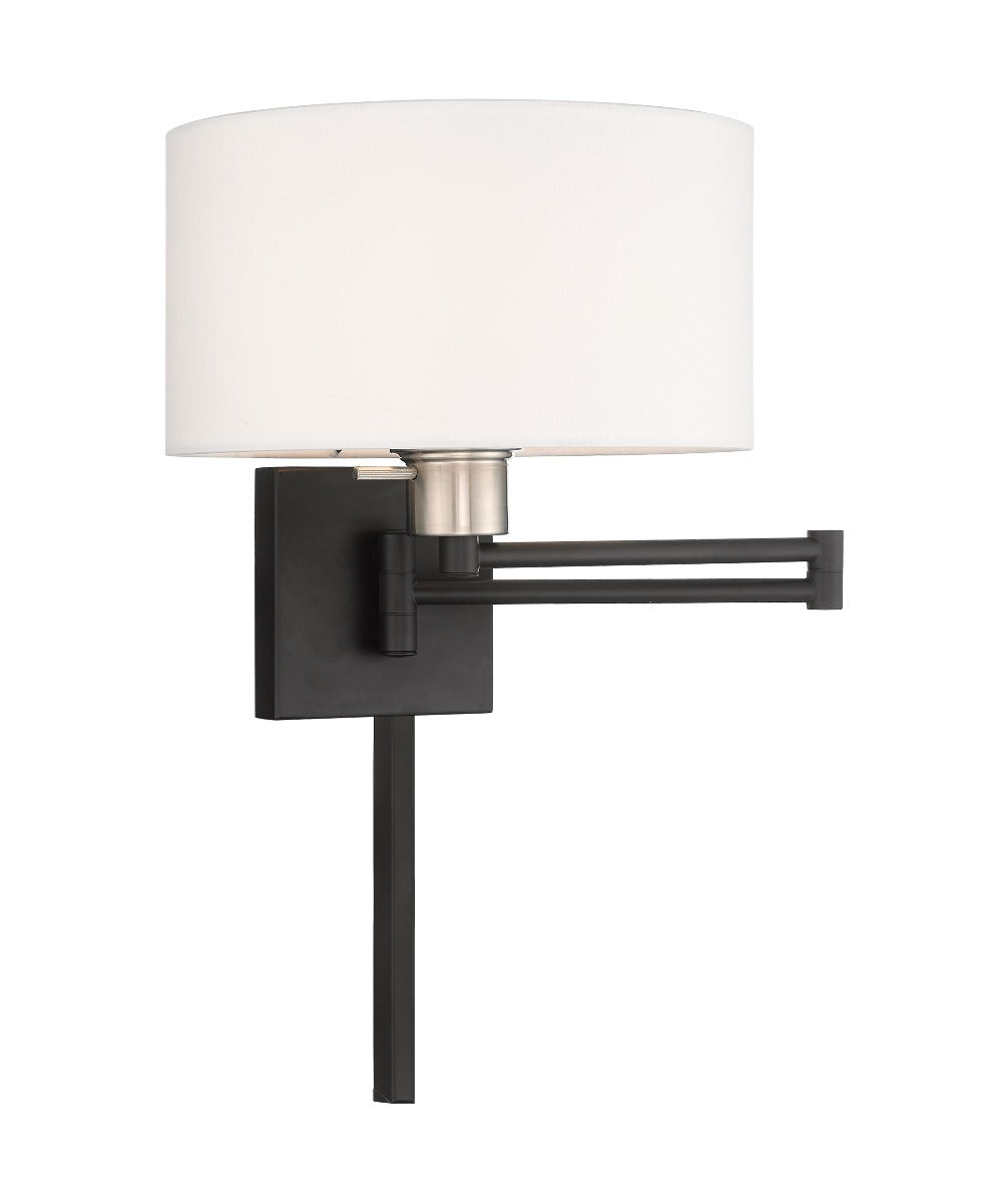 LIVEX LIGHTING  40036-04   Swing Arm Wall Lamp